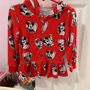 Posh Peanut Minnie Valentines Hooded Jacket